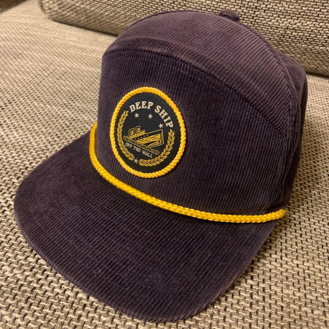 激レア 90s 00s vans キャップ コーデュロイキャップ VANS vans バンズ