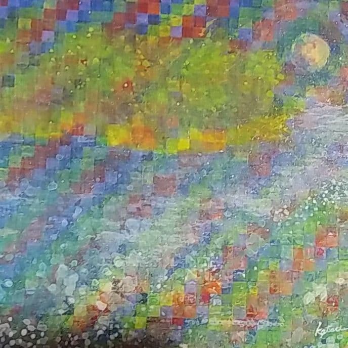 三浦勝康アクリル画