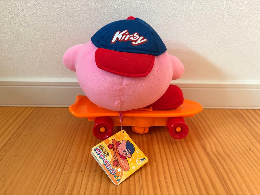 星のカービィ スケボー　タイトー 動く　ぬいぐるみ　カービィ