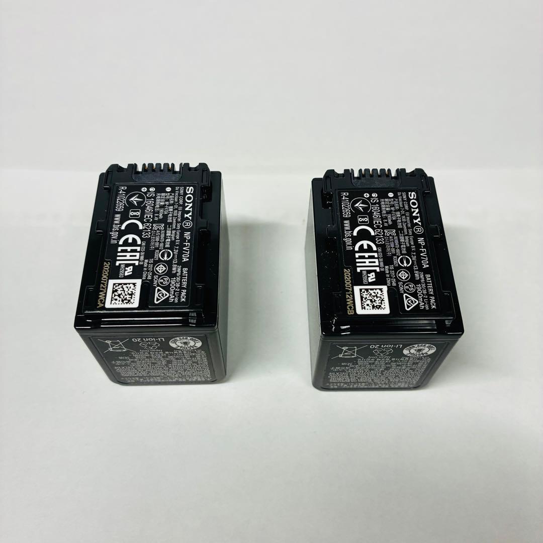 SONY ソニー HANDYCAM FDR-AX45　　バッテリー2個付き