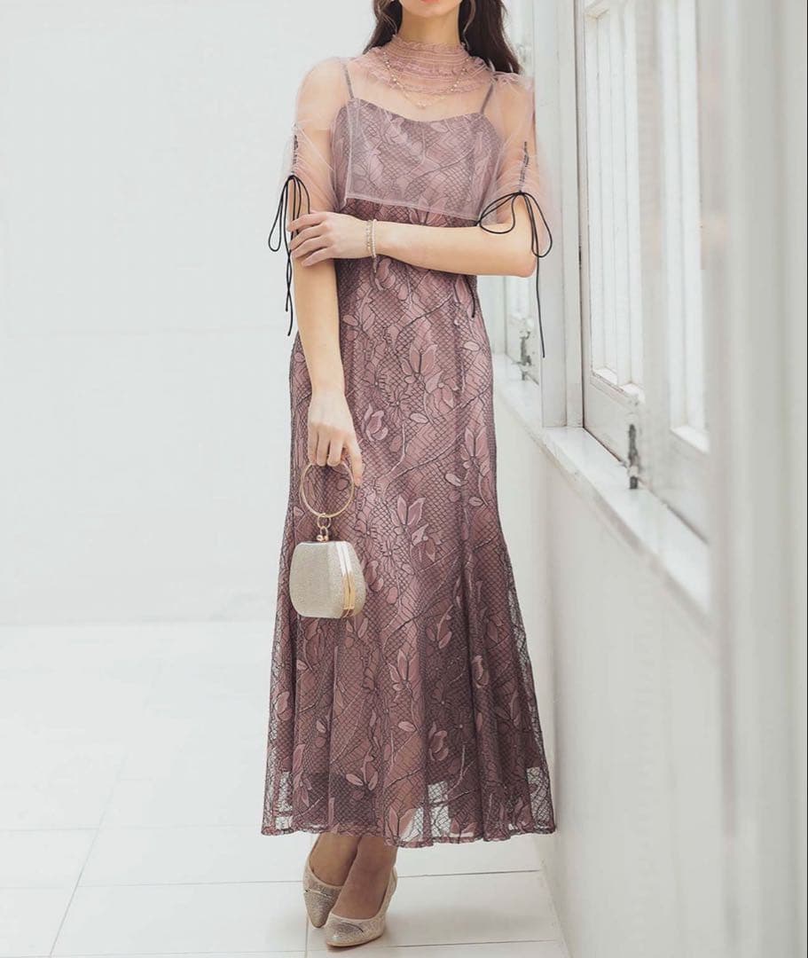 Dorry Doll ブラウスセットフラワーレースドレス