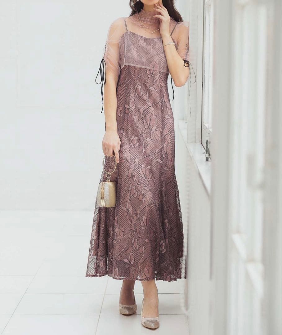 Dorry Doll ブラウスセットフラワーレースドレス