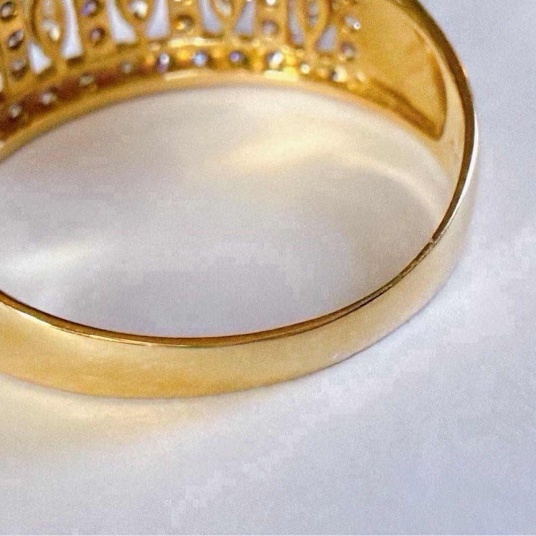 専用　　【3957】 K18 ダイヤモンド 1.00ct 14.5〜15号 鑑別