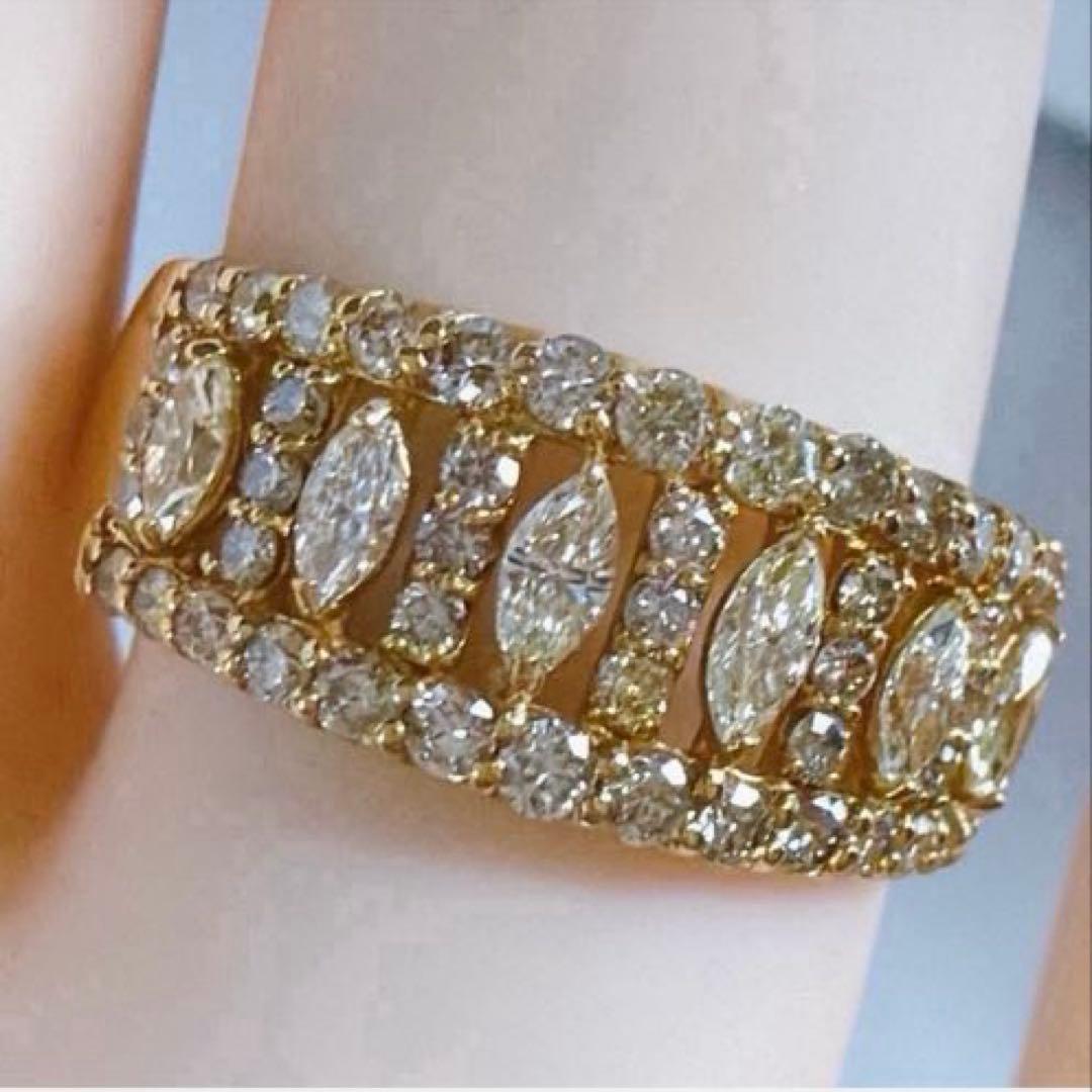 専用　　【3957】 K18 ダイヤモンド 1.00ct 14.5〜15号 鑑別