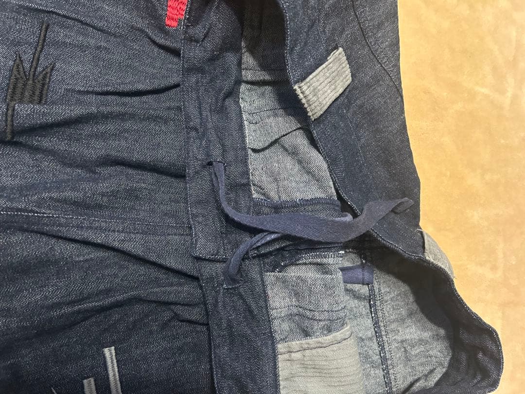 チャイハネ　刺繍入りデニムジャケット・パンツセットアップ