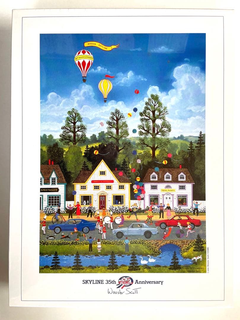 日産 スカイライン 35th アニバーサリー パズル ハコスカ・ケンメリ・R32