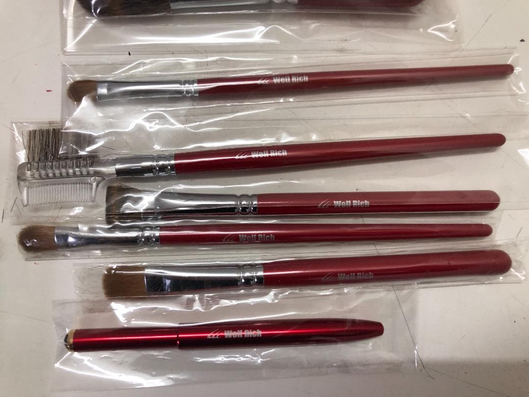 熊野筆 ブラシメイクブラシセット 8本 ケース付き 250123-4