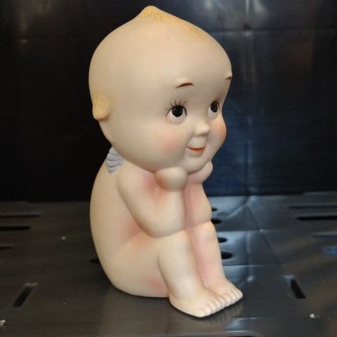 キューピー 陶器製 キューピー赤ちゃんの形 陶器 プランター