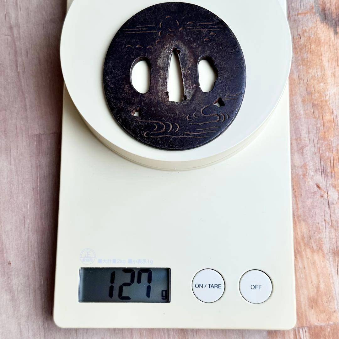 日本刀装具　立田川　無銘　江戸中期