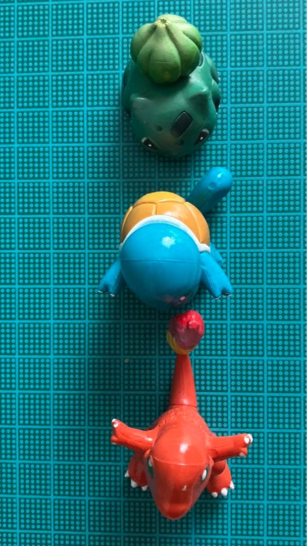 ポケモン モンコレ ヒトカゲ フシギダネ ゼニガメ 初期 希少-正規品 低