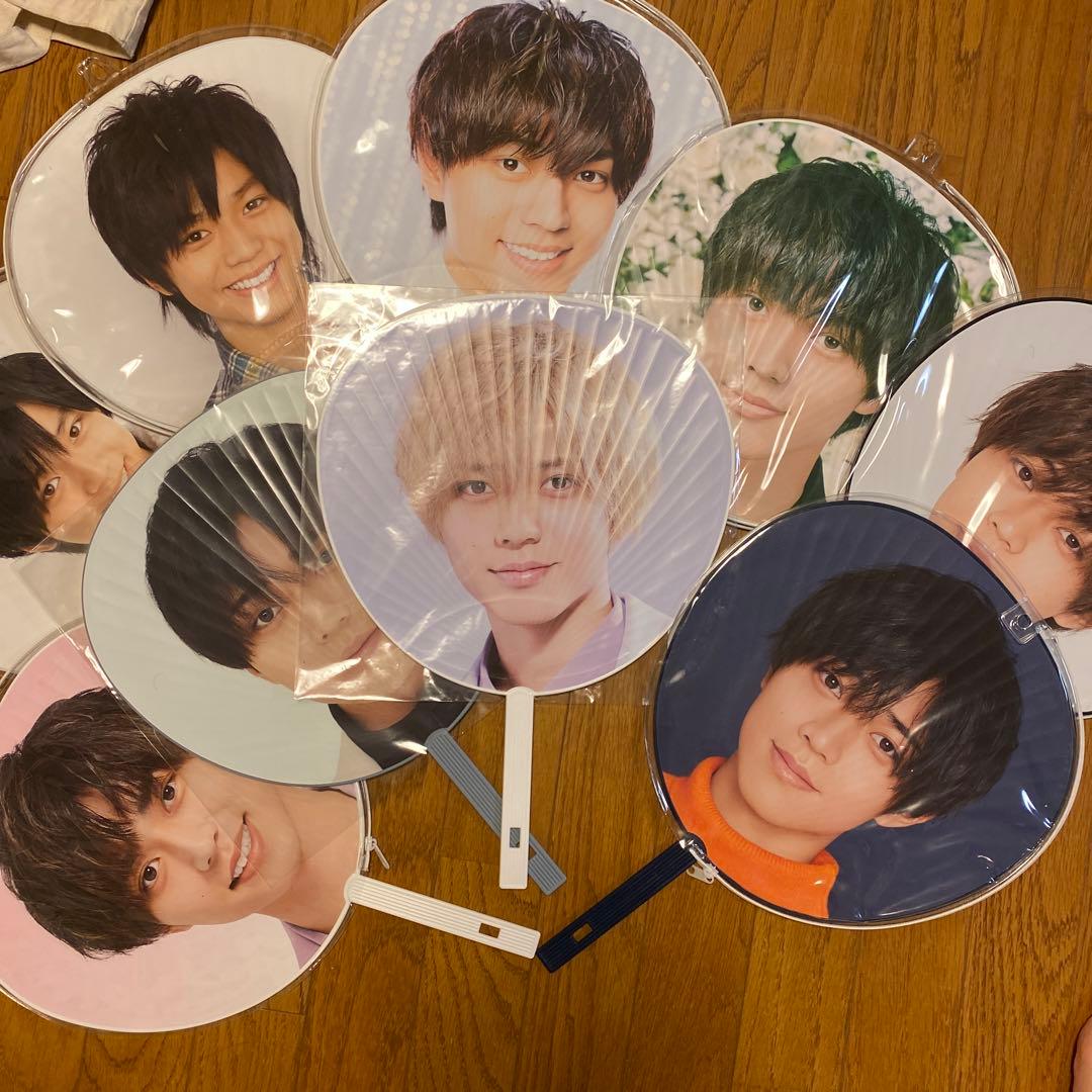 永瀬廉 歴代団扇