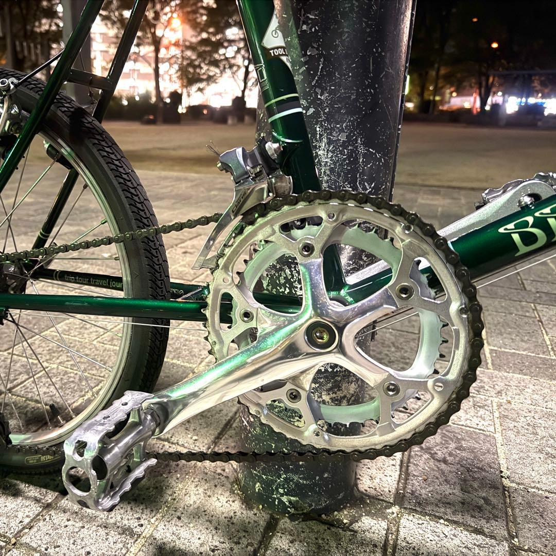 最終価格【美品】ブルーノ BRUNO ミニベロ グリーン460