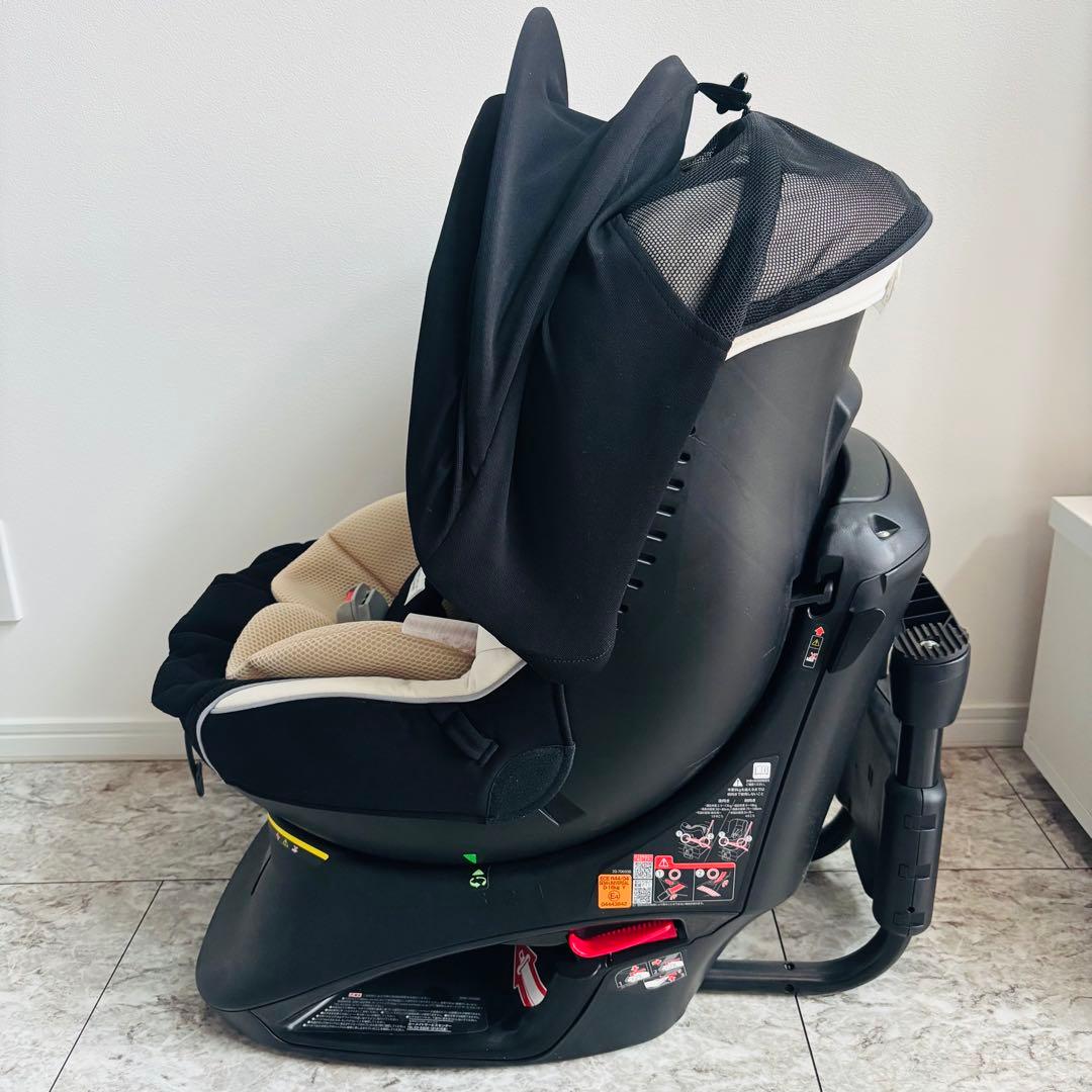 【美品】 エールベベ クルット NT2 プラウド チャイルドシート ブラック