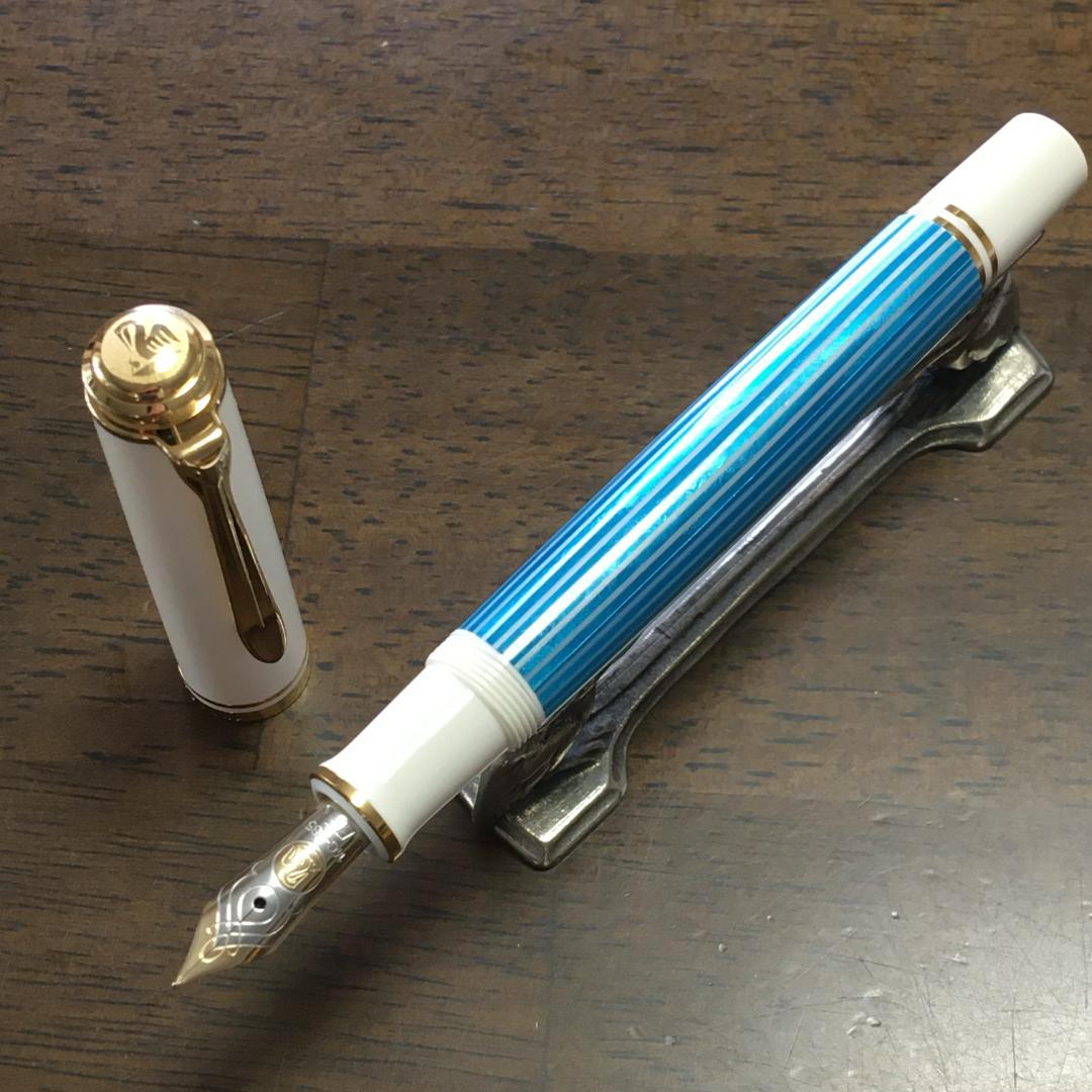 最終価格】極美品 ペリカン M600 ターコイズ 万年筆 F(細字) 限定