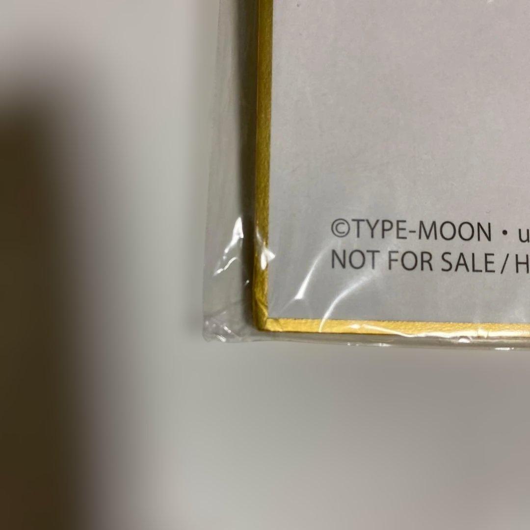 色紙 Fate stay night Unlimited Blade Works