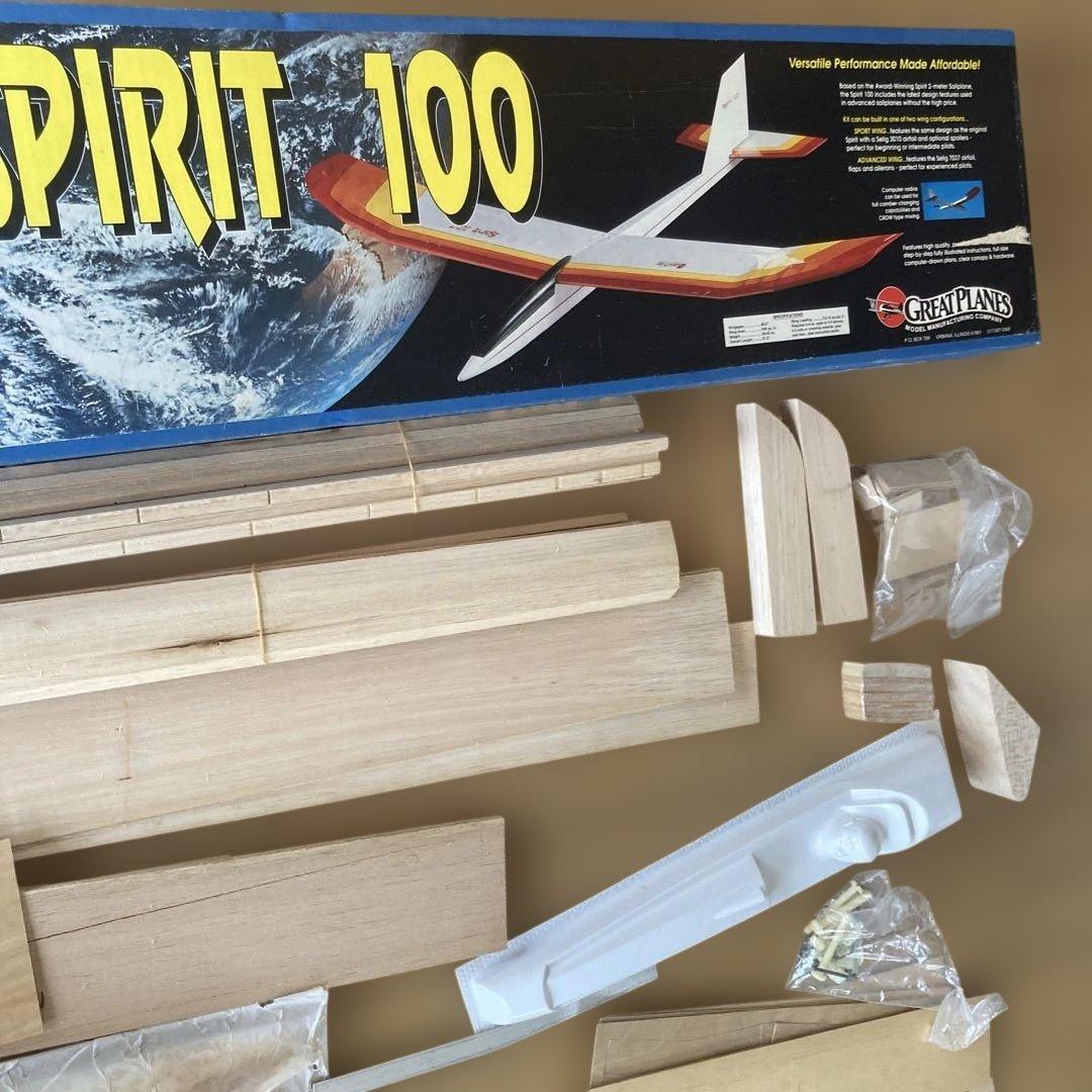希少！GREAT PLANES SPIRIT 100 USA製 未組立