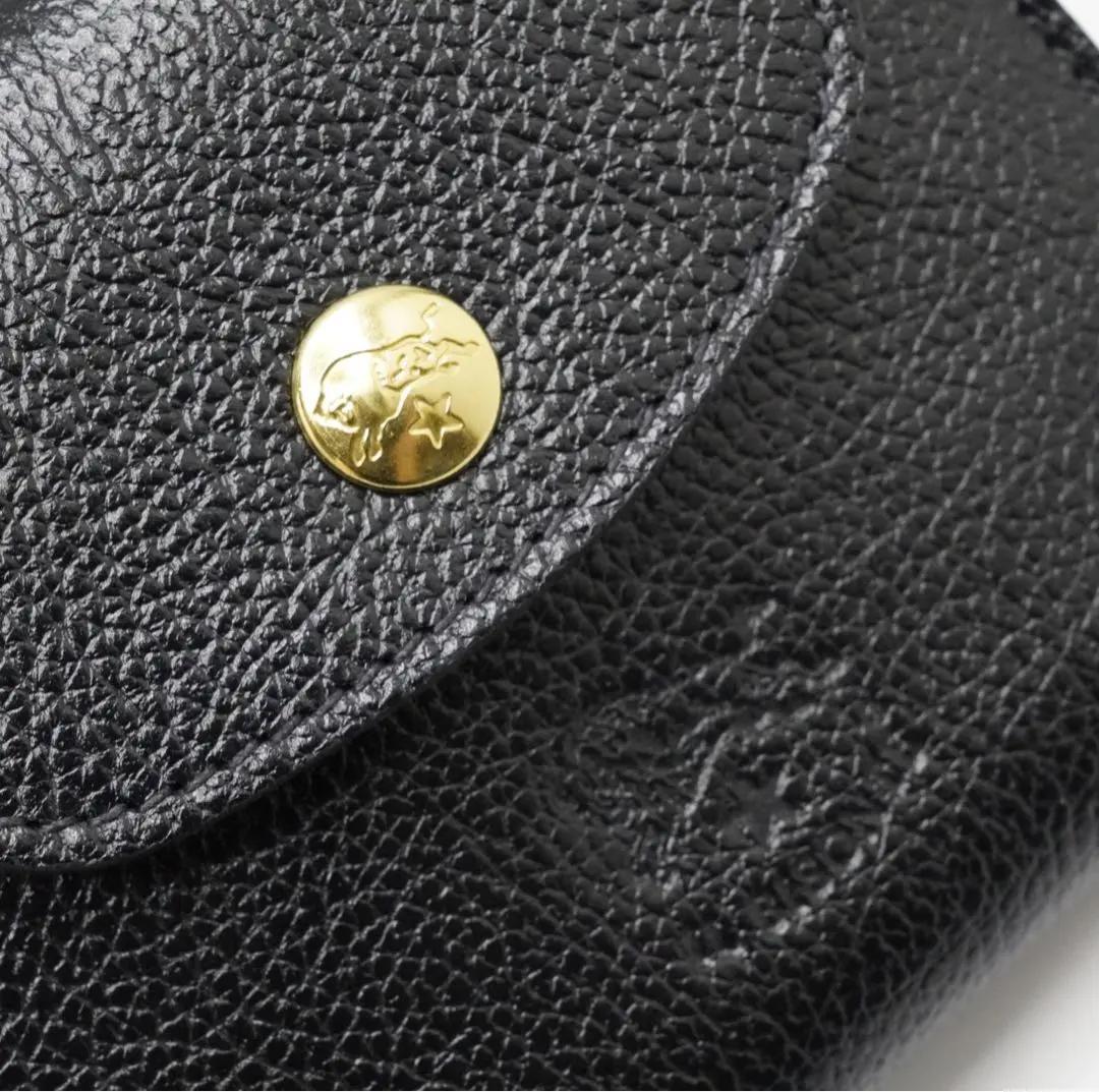 未使用 イルビゾンテ IL BISONTE がま口 二つ折り財布 コンパクト