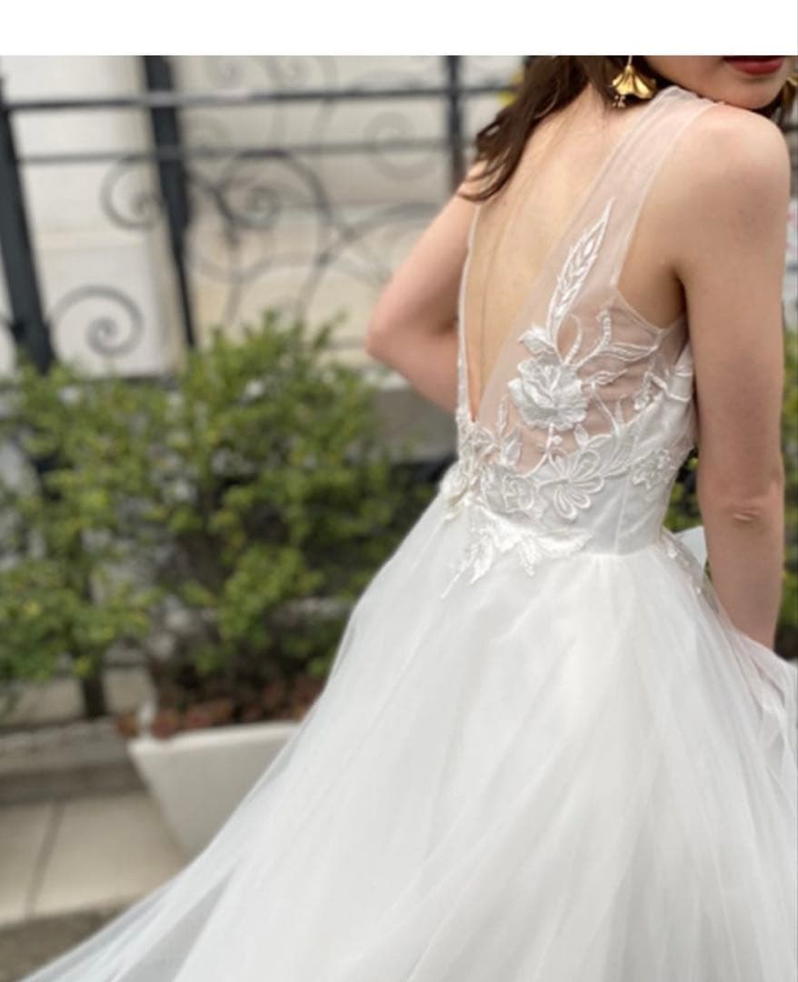 THE URBAN BLANCHE ウェディングドレス（ドレスカバー付き）