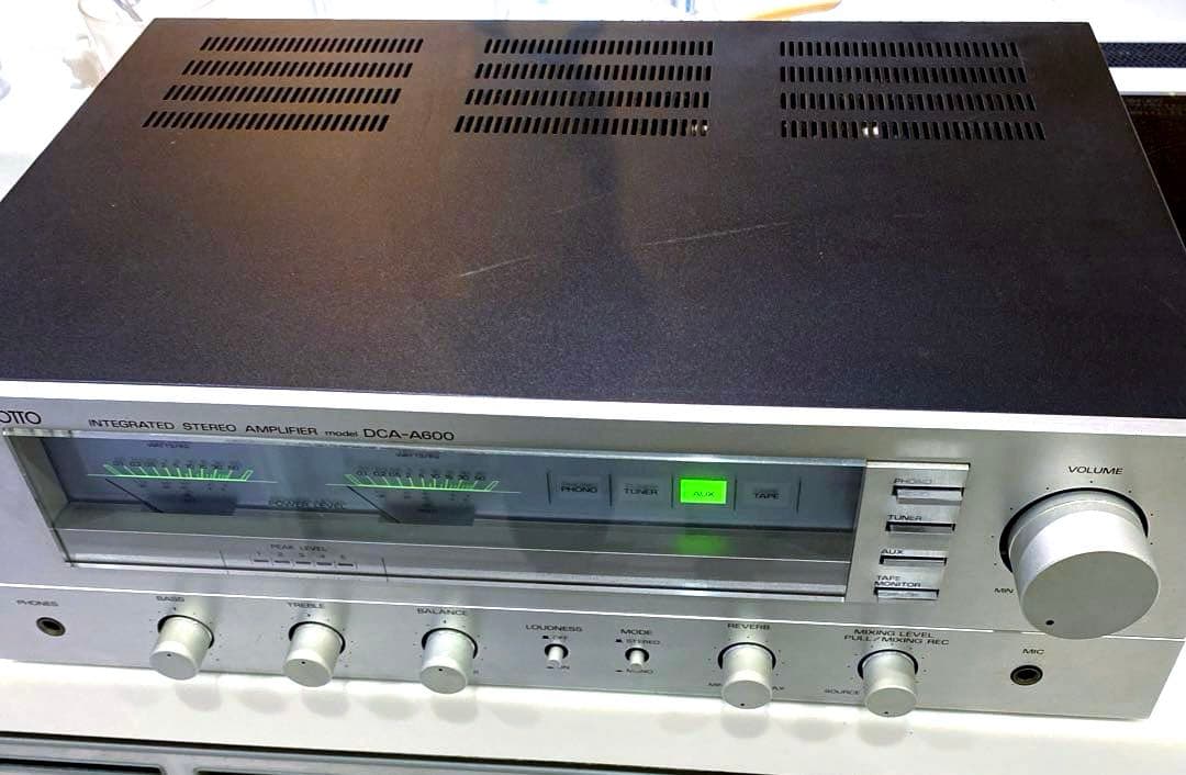 OTTO プリメインアンプ DCA-A600 動作品 送料込 - メルカリ