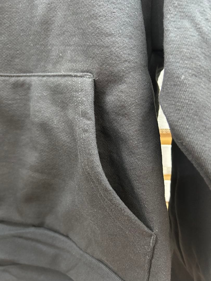 ロサンゼルスアパレル パーカー プルオーバー 黒 L新品