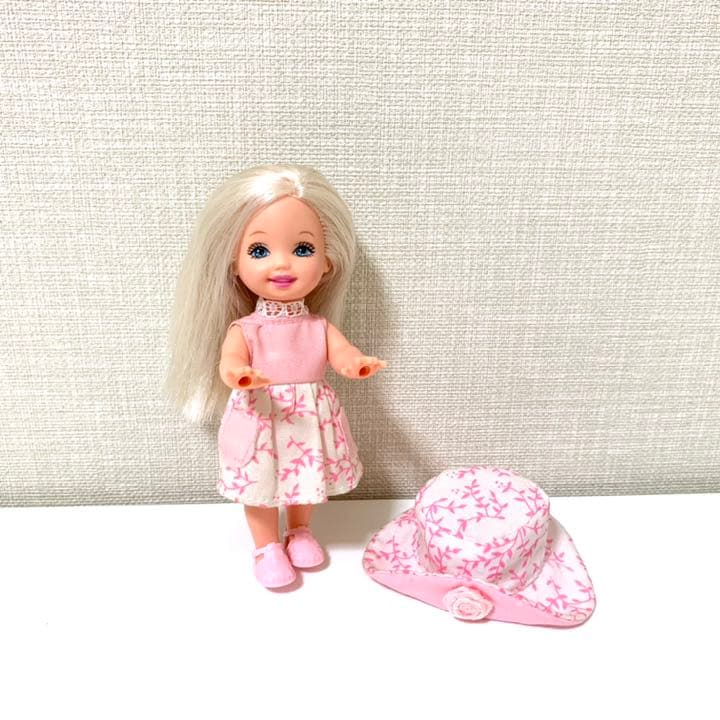 当時品 レア 平成レトロ バービー人形 とことこ動く ケリーちゃん