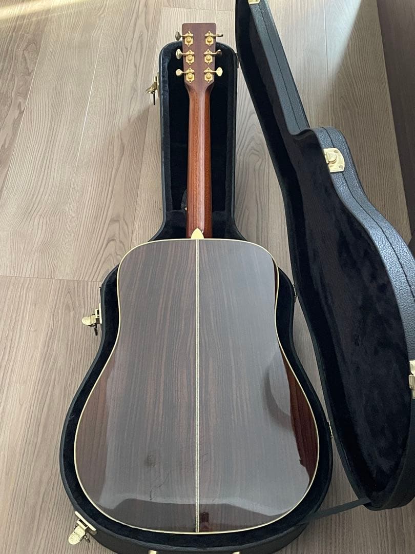 エボニー指板 希少なエボニー指板❗️総単板S.Yairi YD-42N＆FISHMAN