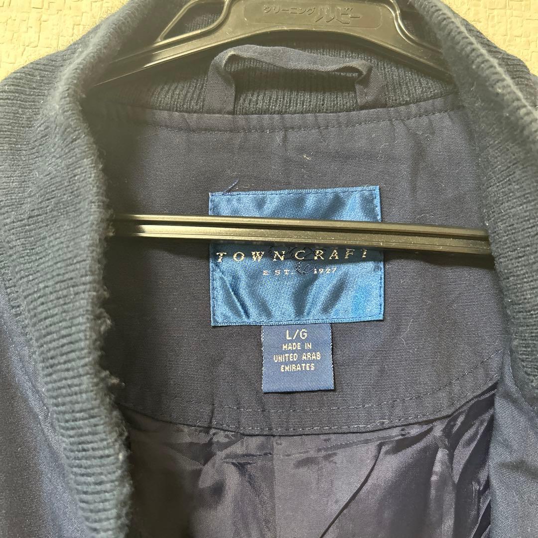 【匿名配送】TOWNCRAFT 1927 ダービージャケットLサイズ　ネイビー