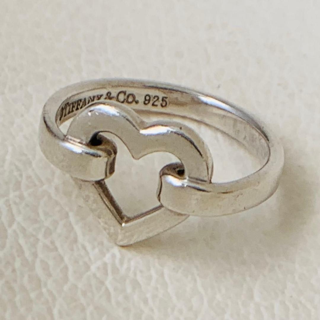 ティファニー オープン ハート TIFFANY リング 指輪 センチメンタル