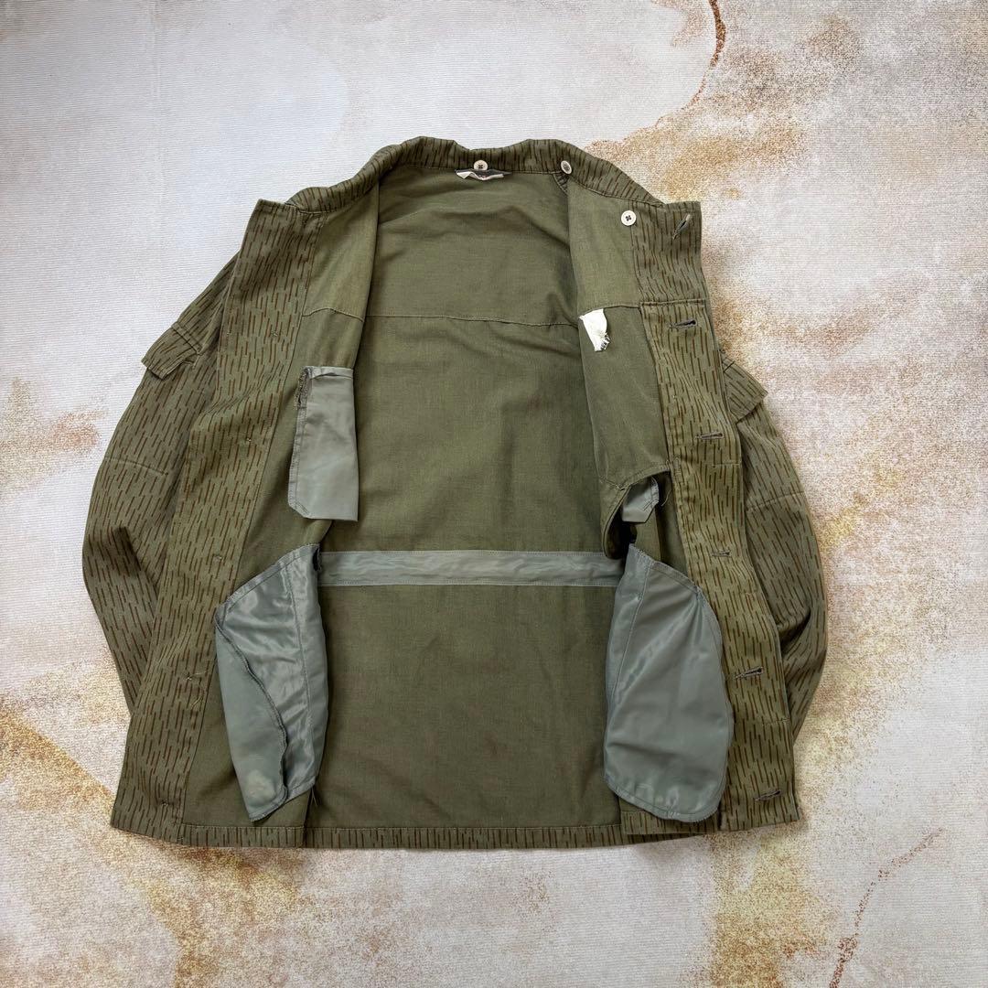 古着ミリタリー旧東ドイツ軍カバーオール レインドロップカモ - メルカリ