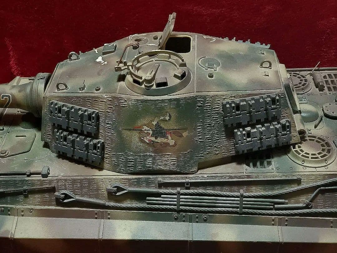 1981年当時物】☆TAMIYA☆1/16 RC『キングタイガー戦車』