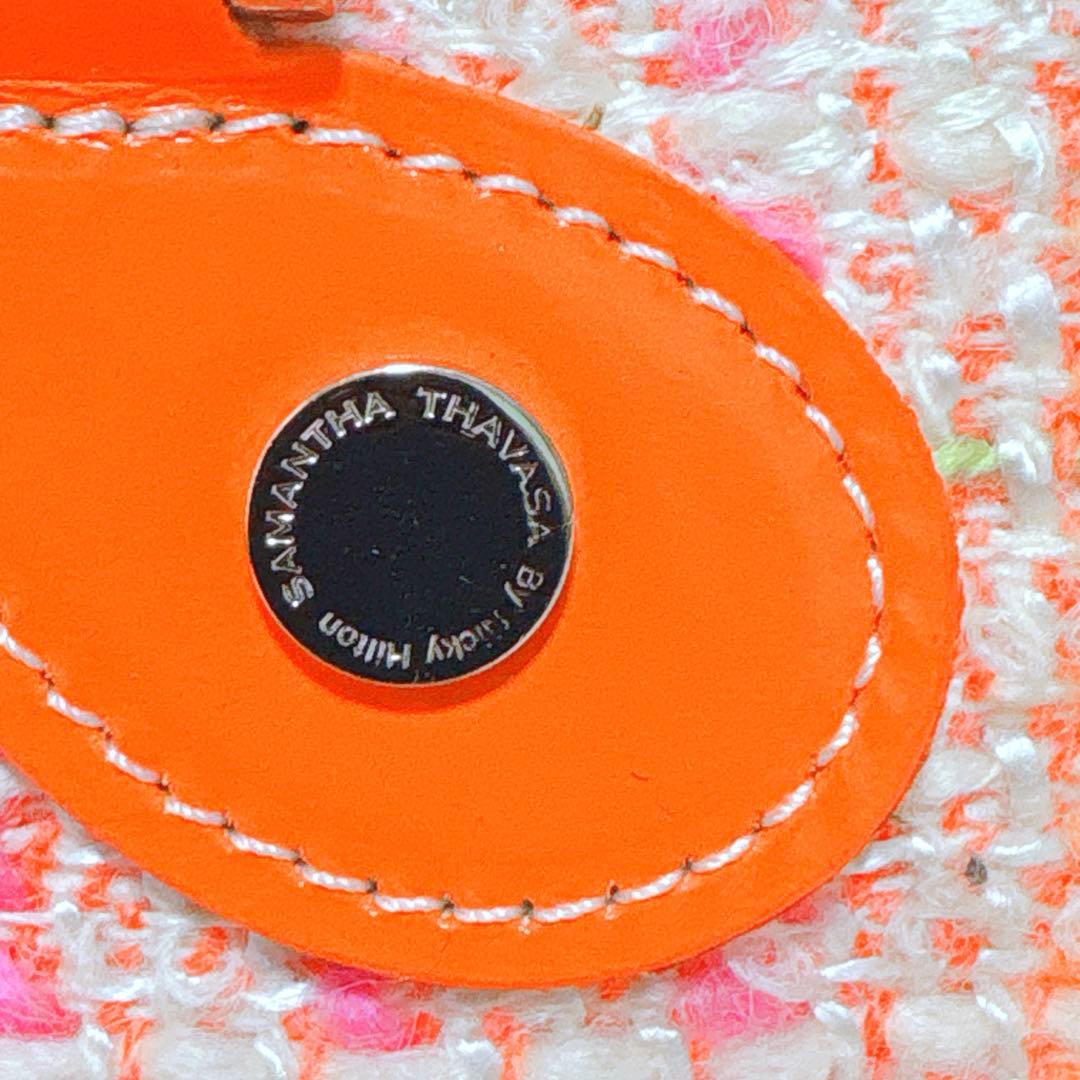 y2k サマンサタバサ×ニッキーヒルトン ミニボストンバッグ ツイード