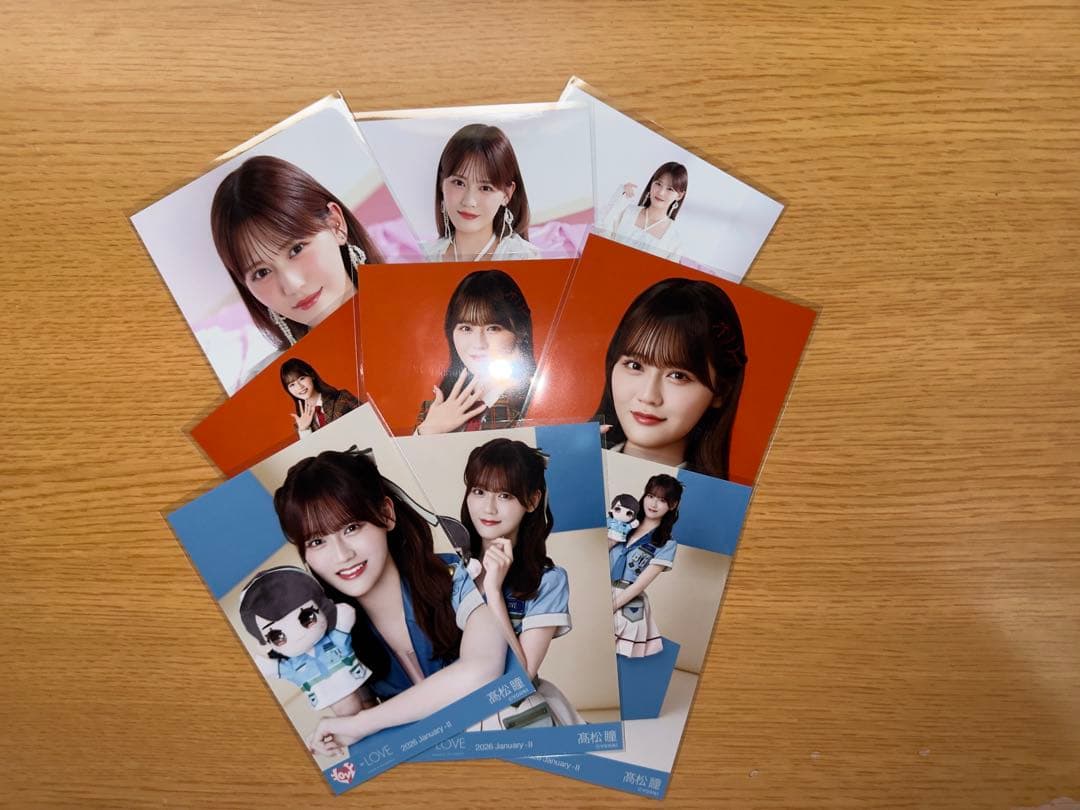 イコラブ ＝LOVE 生写真 コンプ 髙松瞳 3種類 まとめ売り 9枚 - メルカリ