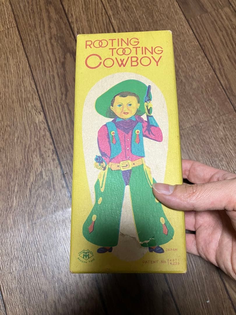 ビンテージ マスダヤ カウボーイ ブリキ 可動品 1950年代
