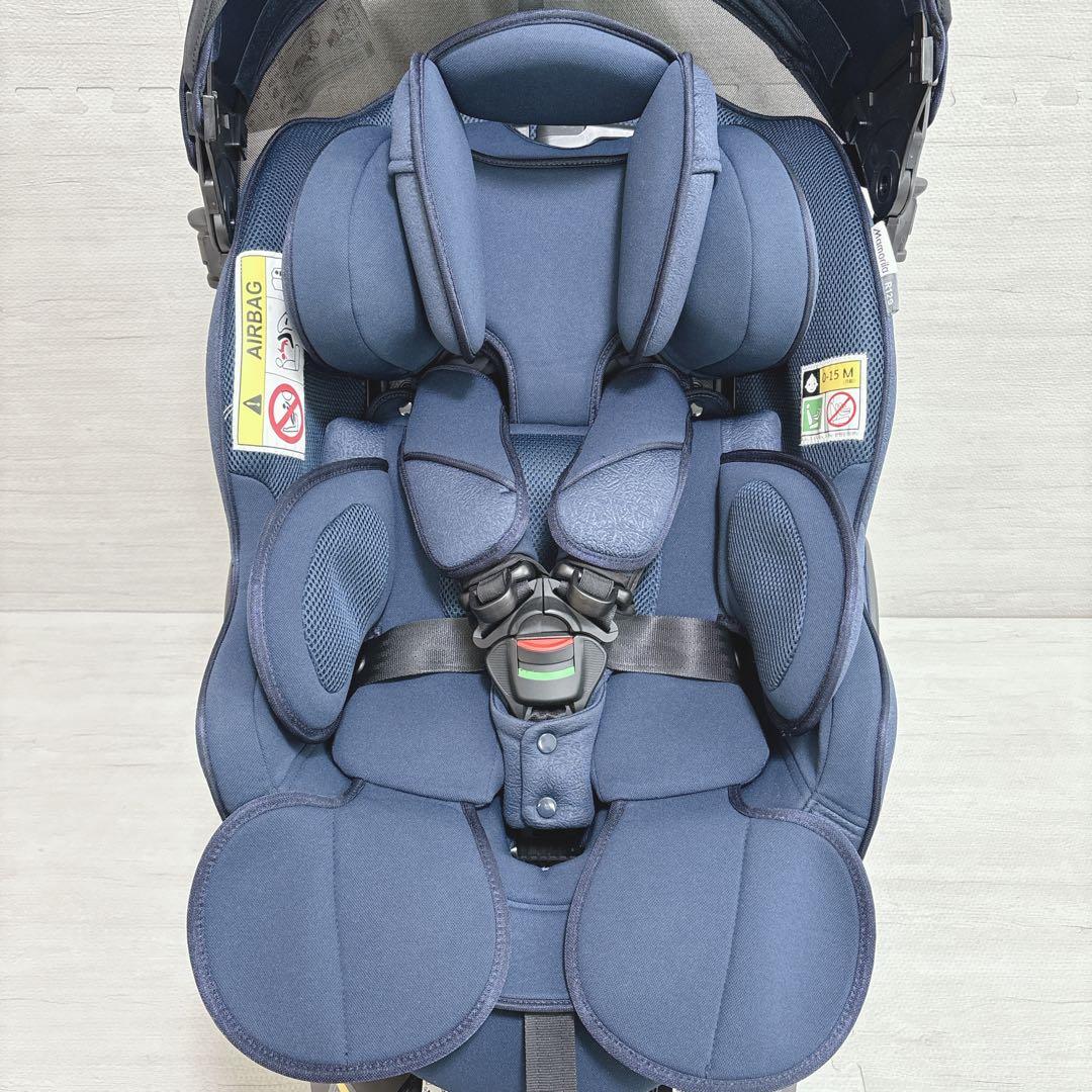アップリカ マモリラ ISOFIX ケープネイビー チャイルドシート - メルカリ