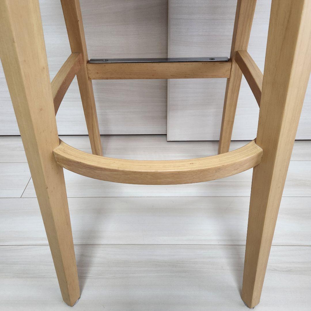 ②マニコカウンターB MANICO 背張 背もたれ付き カウンターチェア