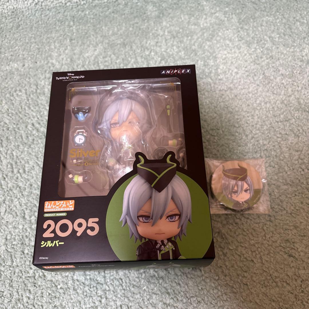 ツイステ シルバー ねんどろいど 特典 缶バッジ付き 新品未開封 - メルカリ