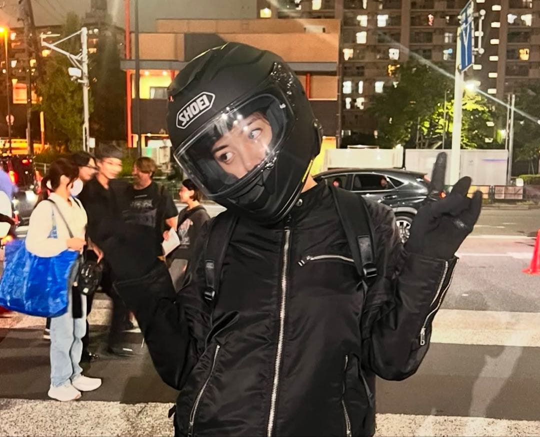 ディーゼルライダースジャケット池田エライザ