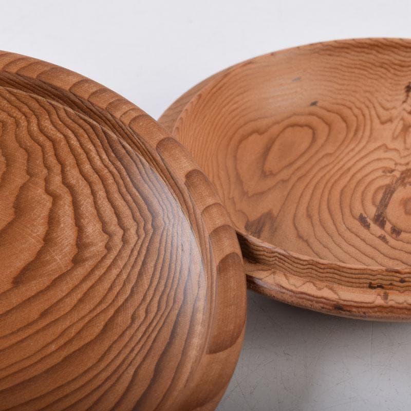 伝統工芸 飛騨一位一刀彫 江黒亮春（亮声) 作 香合 共箱 C 8474 - メルカリ