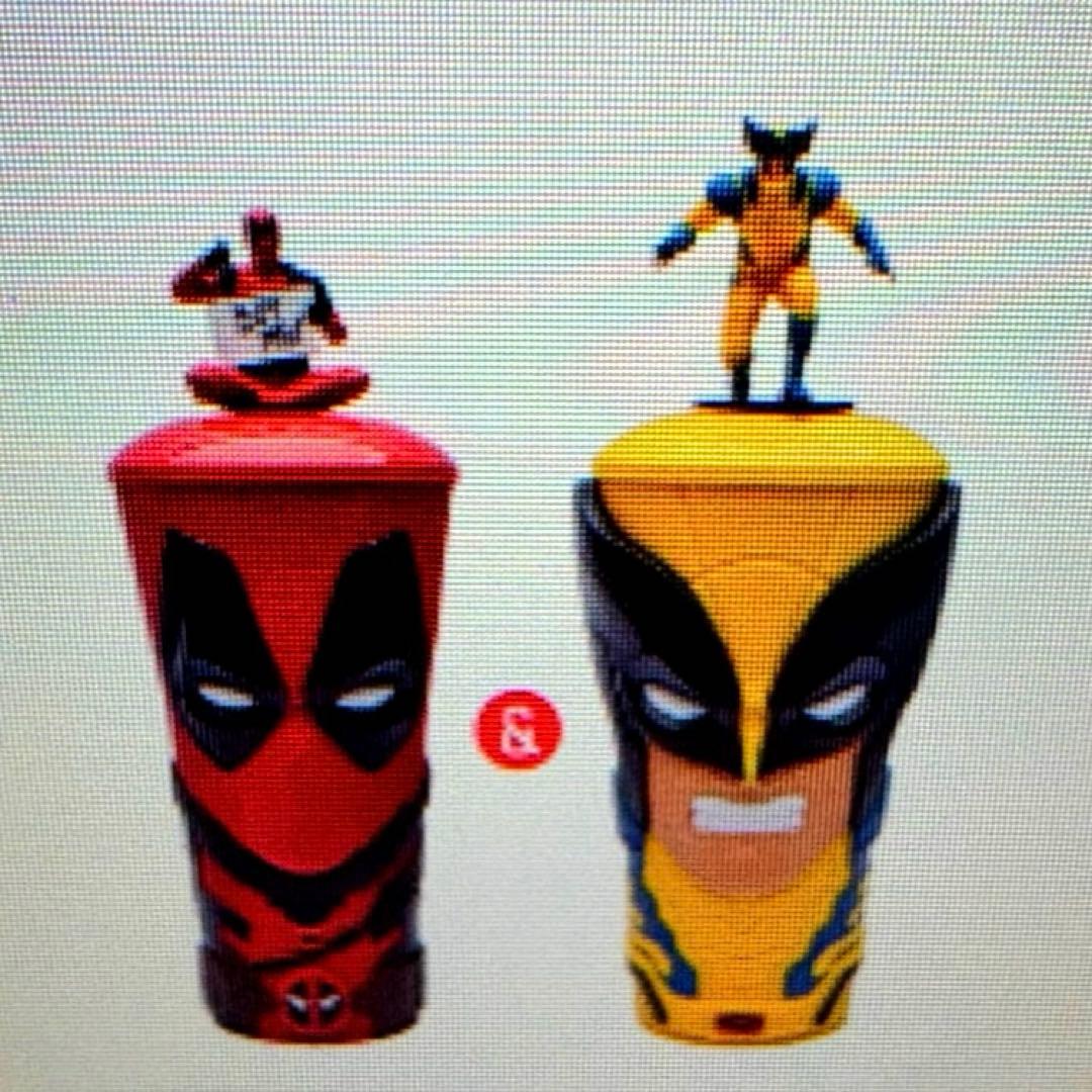 デッドプール＆ウルヴァリン ドリンクホルダーセット 未開封 デッド