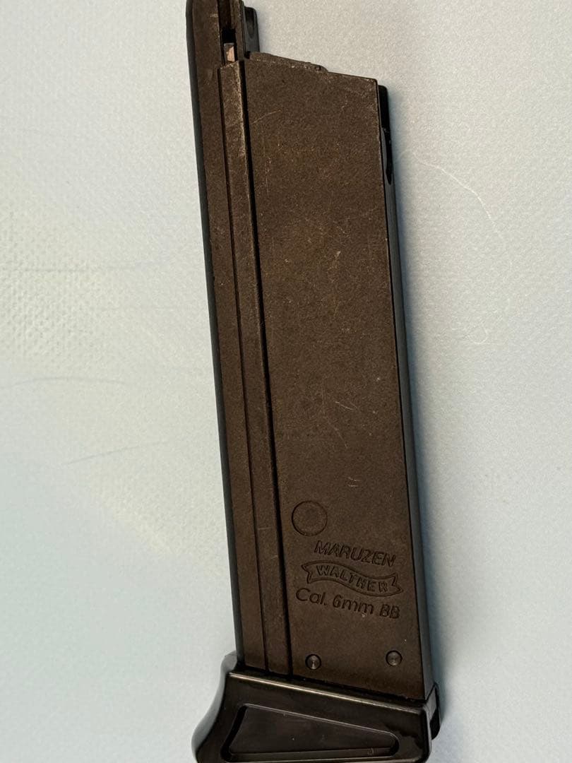 マルゼン製ワルサーニューPPK/Sブラックモデル（ガスブローバック） ガスガン