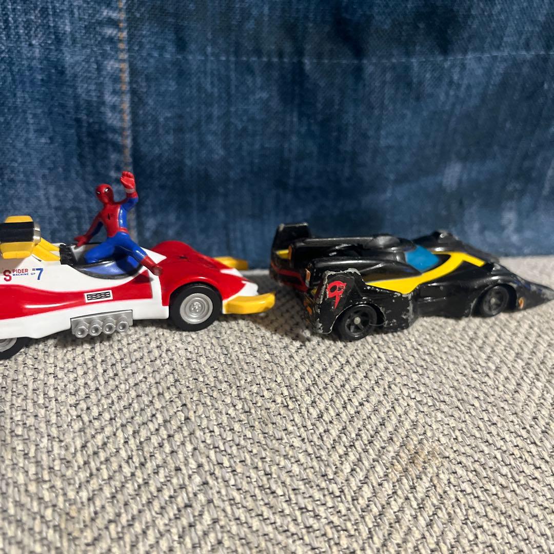 レア✳︎スパイダーマン✳︎マッハGOGOGO✳︎ミニカー✳︎3個セット
