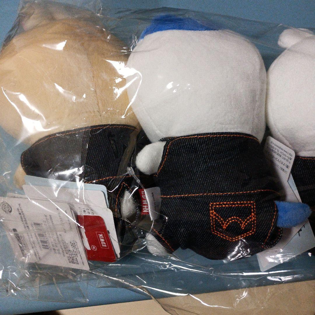 【激レア】EDWIN ちいかわ ぬいぐるみ3体セット その他ぬいぐるみ