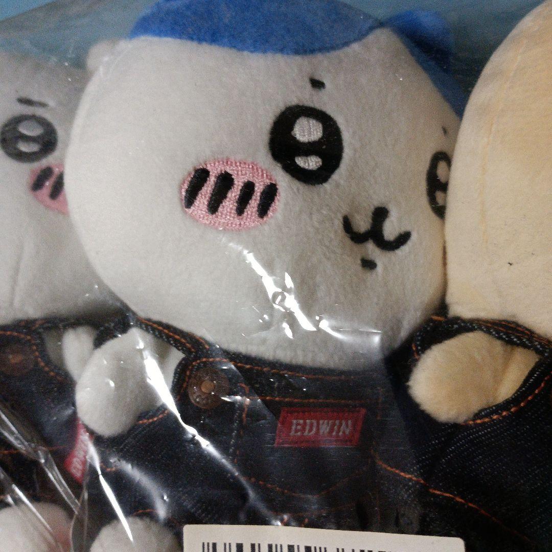 【激レア】EDWIN ちいかわ ぬいぐるみ3体セット その他ぬいぐるみ