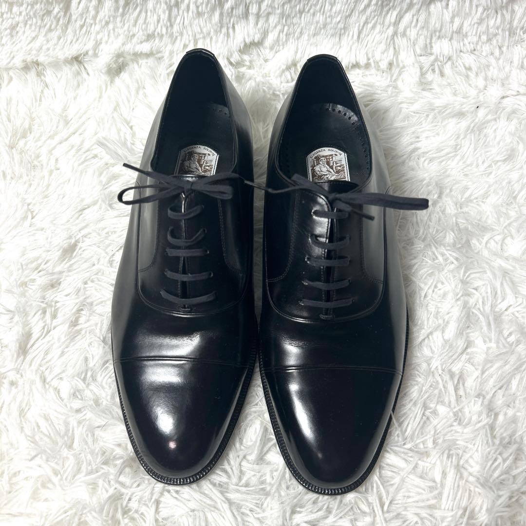 【未使用品】Marelli本革 ストレートチップ ビジネスシューズ 25.5cm