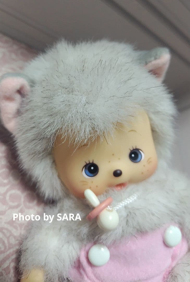 超レア✨モンチッチ　ベビチッチ　猫のニャム　　セキグチ ぬいぐるみ