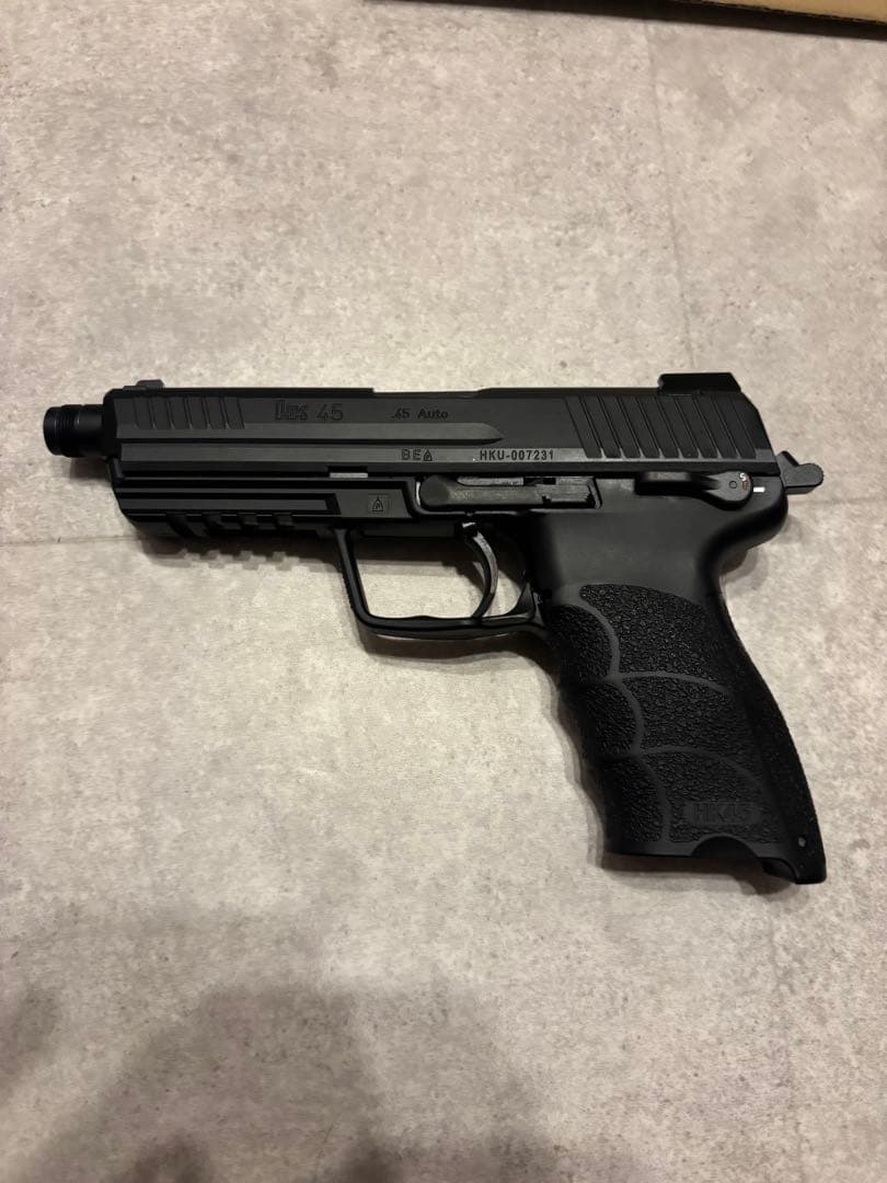 【未使用】東京マルイ HK45 タクティカル ブラック　ケース付き