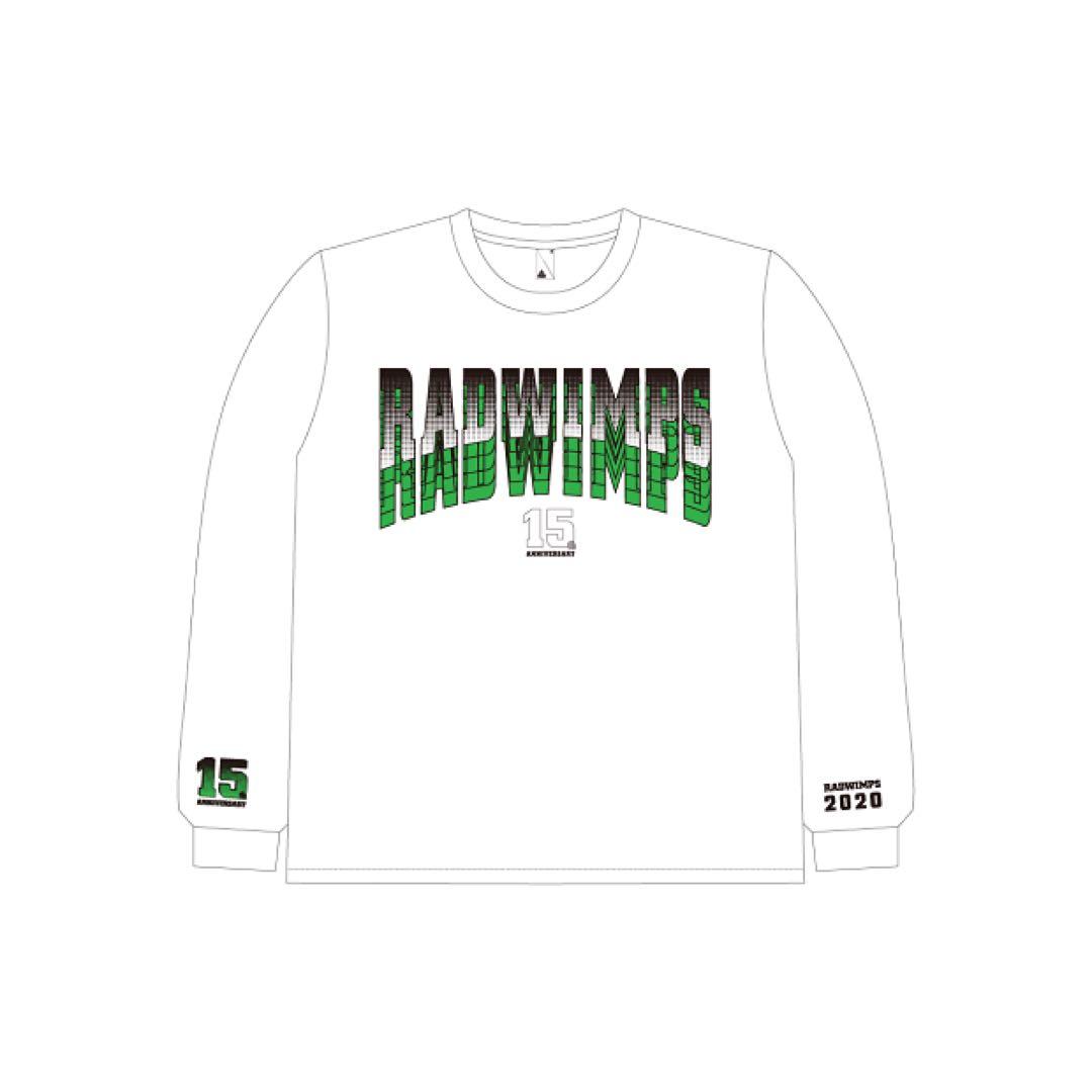 RADWIMPS 15th Anniversary ロングTシャツ(ホワイト) - メルカリ