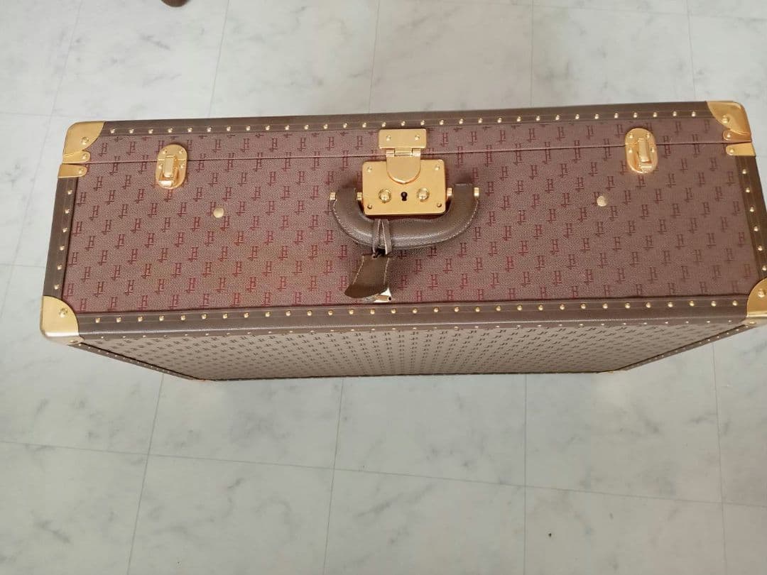 ヘルノ☆ イタリア製HERNO ブランドキャリーケース レトロデザイン