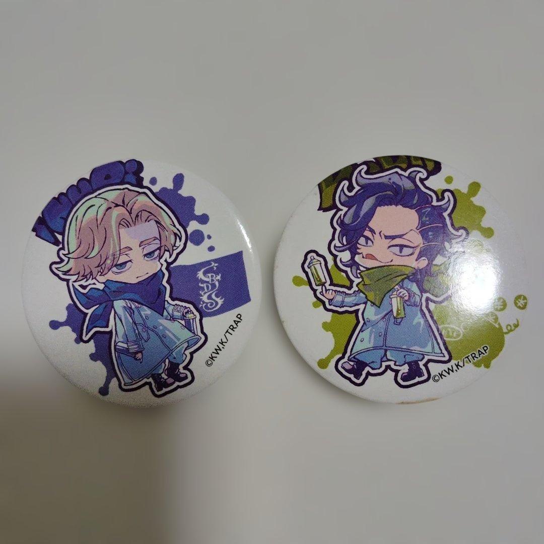 東京リベンジャーズ 乾青宗 九井一 缶バッジセット - メルカリ