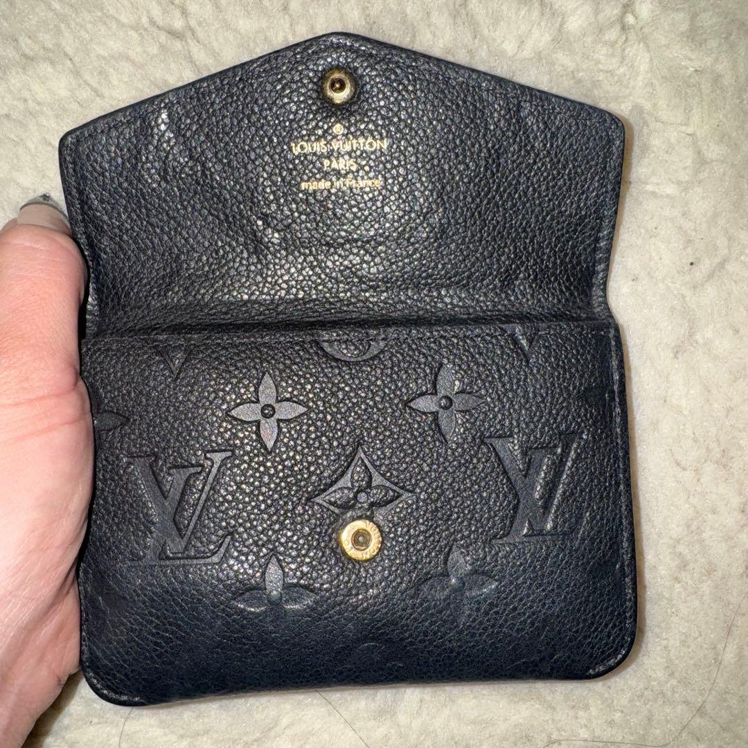 ルイヴィトン モノグラム アンプラント ポシェットクレ ケース黒EI352
